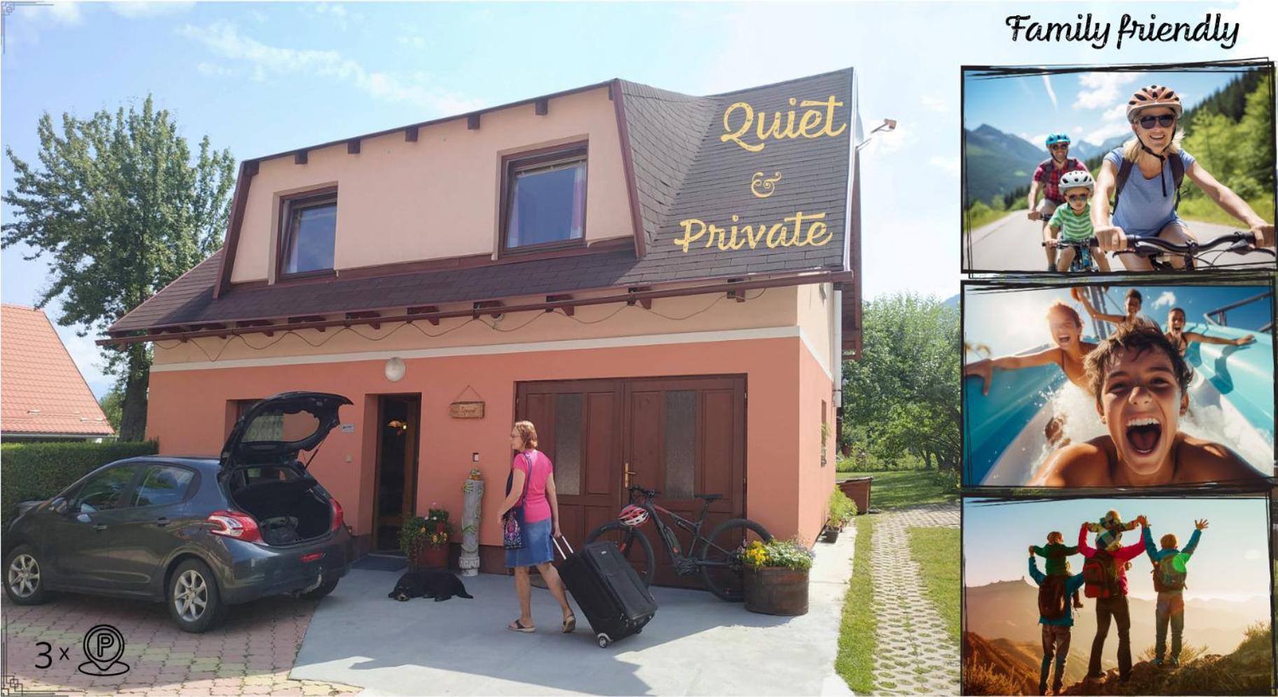 Agami T Villa Pavčina Lehota Eksteriør billede